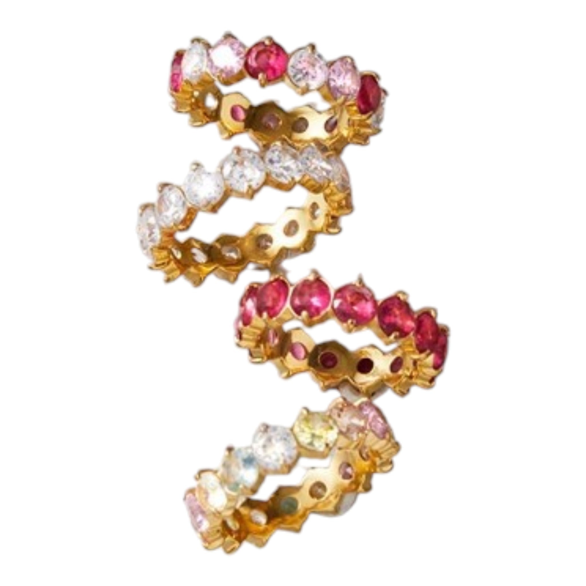 Bold Gem Rings